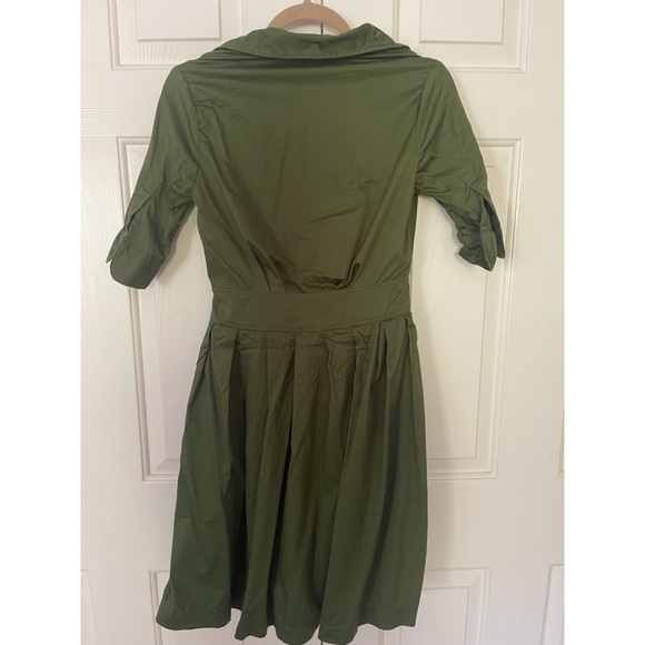 Lili’s closet green shirtdress - Picture 3 of 5